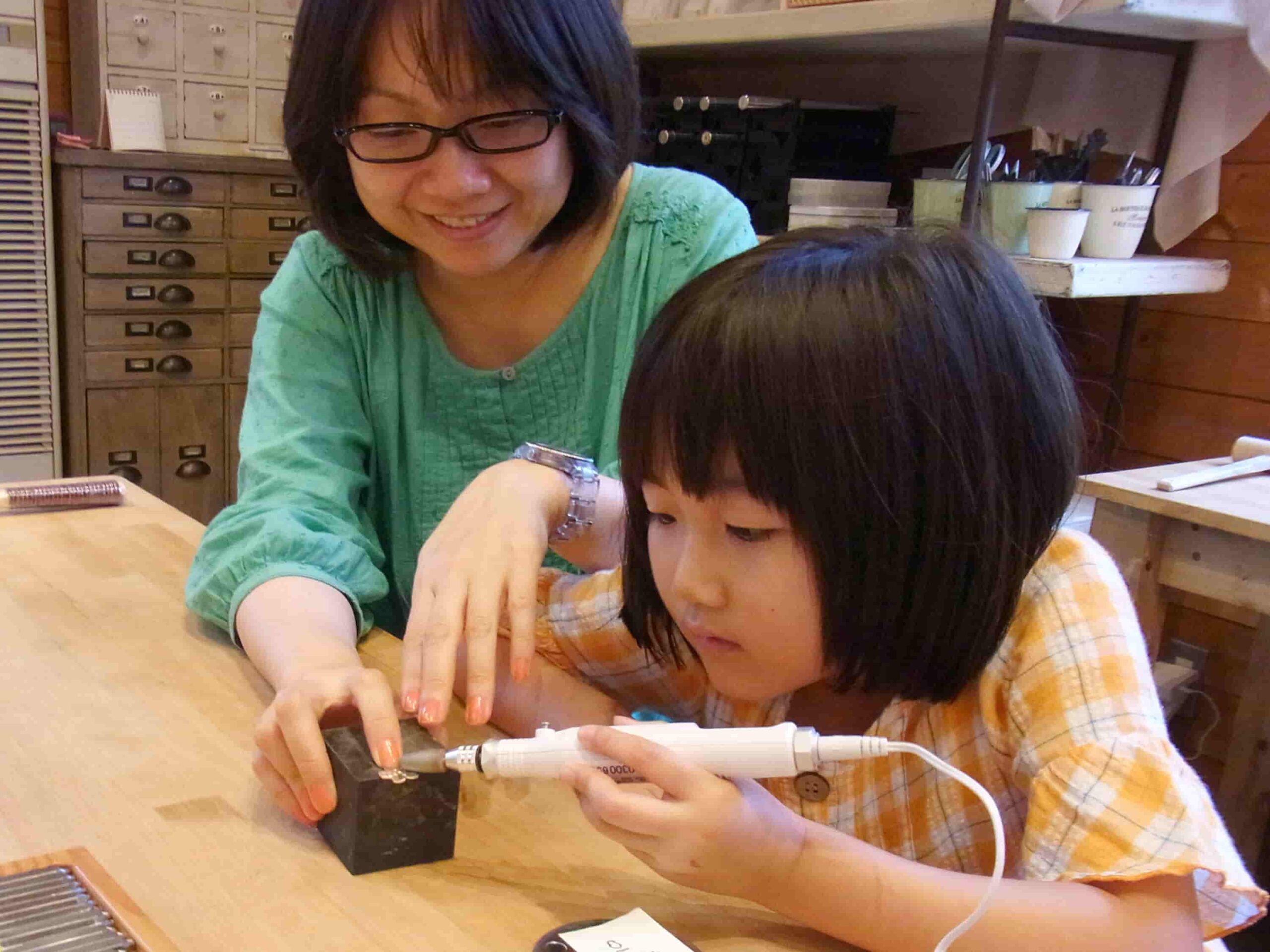 お子様と親子で体験いただけます