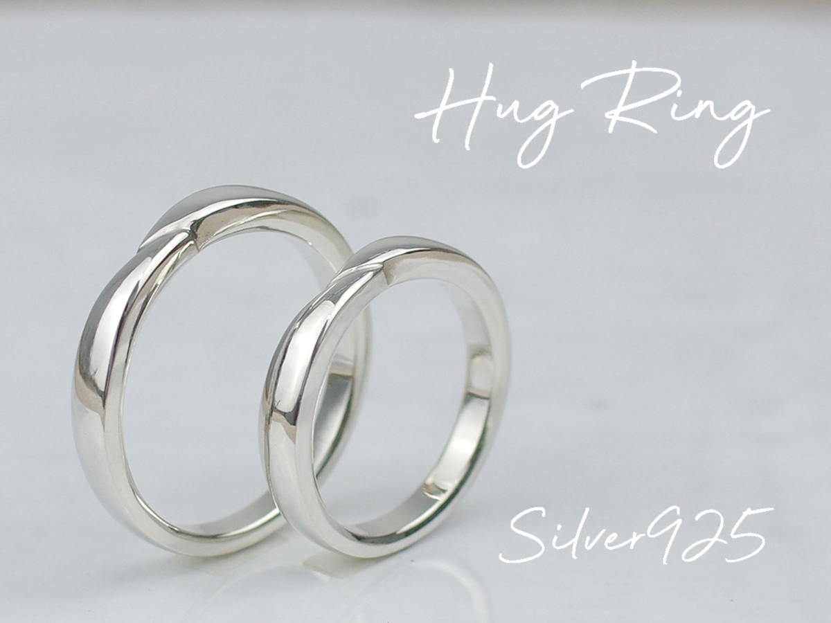 シルバー925製ハグring