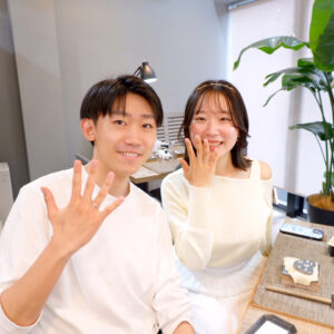 二人で作るペアリング